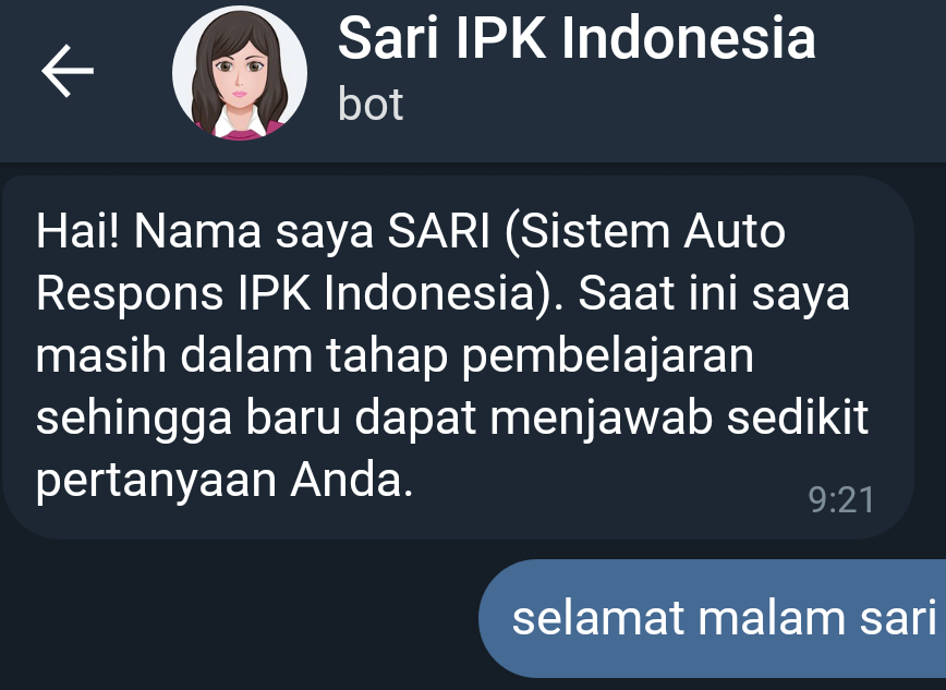 Penerapan Teknologi Chatbot dalam Layanan IPK Indonesia