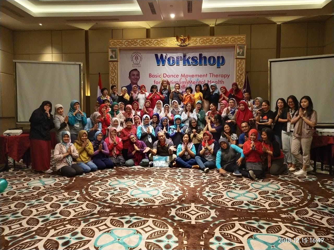 Workshop Basic Dance Movement Therapy IPK Indonesia Wilayah Jawa Tengah