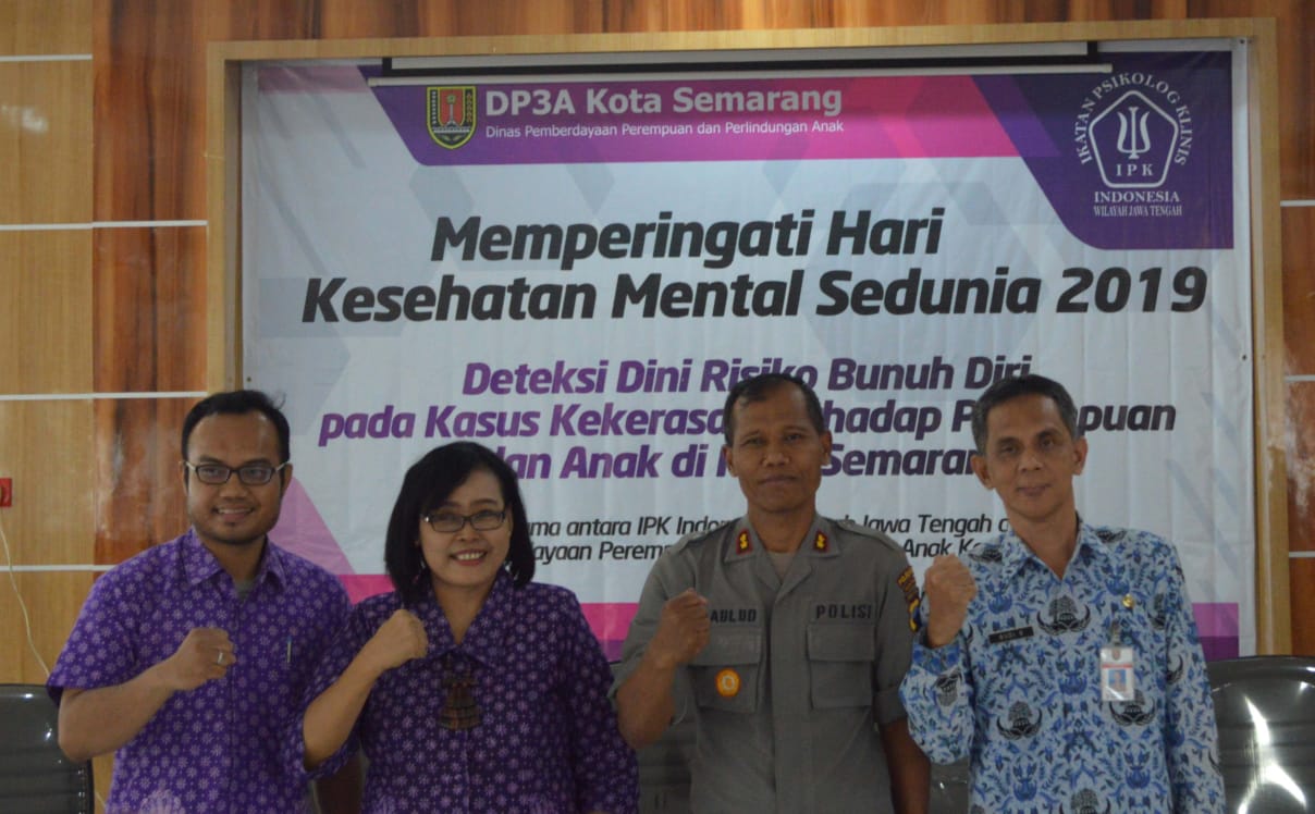 IPK Indonesia Wilayah Jateng Adakan Pelatihan Deteksi Dini Risiko Bunuh Diri untuk Kasus Kekerasan terhadap Perempuan dan Anak