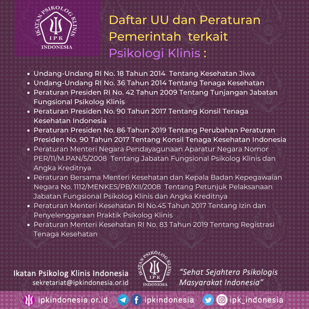 Tangkal Hoax IPK Indonesia Seputar RUU Praktik Psikologi