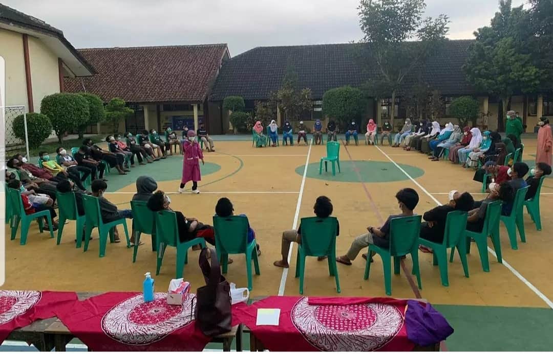 Pendampingan Psikososial Rumah Karantina SMP Negeri 3 Mrebet Purbalingga