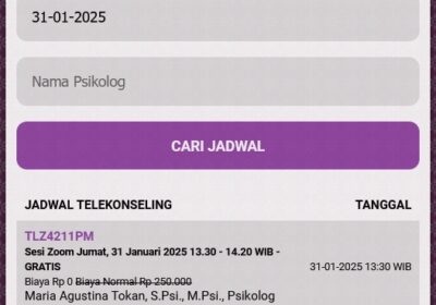 Konseling Daring Gratis Ramai Peminat, IPK Indonesia Menambah Sesi Telekonseling Gratis