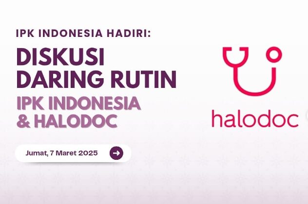 Diskusi Daring Rutin IPK Indonesia dan Halodoc